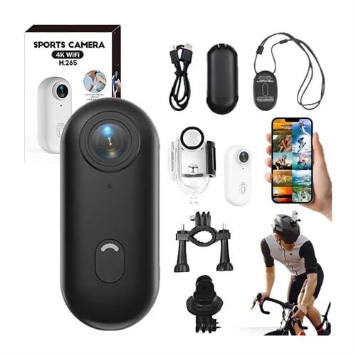 Geniş Açı Lensli Wifi Spor ve Vlog Kamerası 1080P H.264