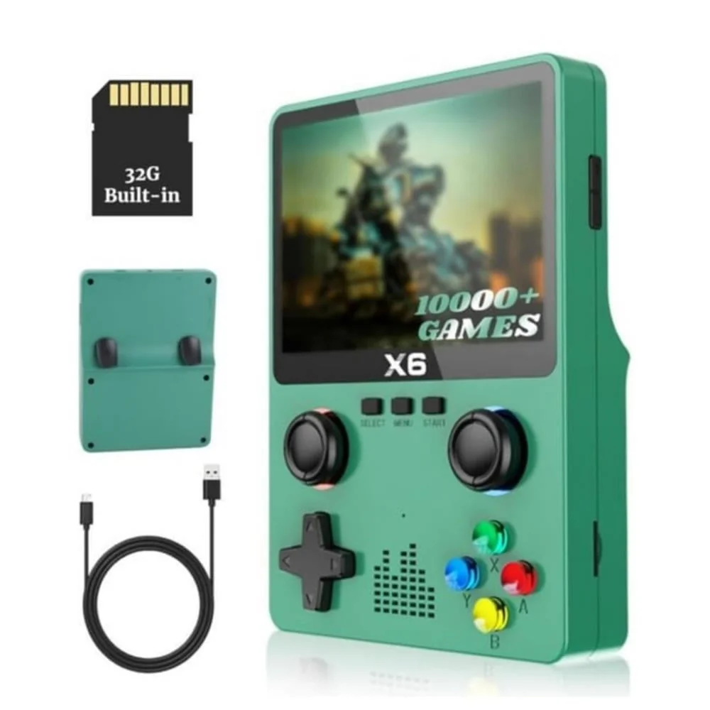Şarjlı Retro Taşınabilir El Atarisi X6