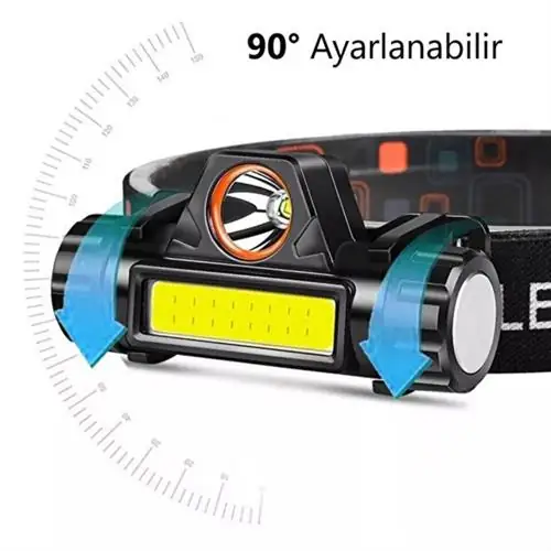 Şarjlı Kafa Lambası HS-36